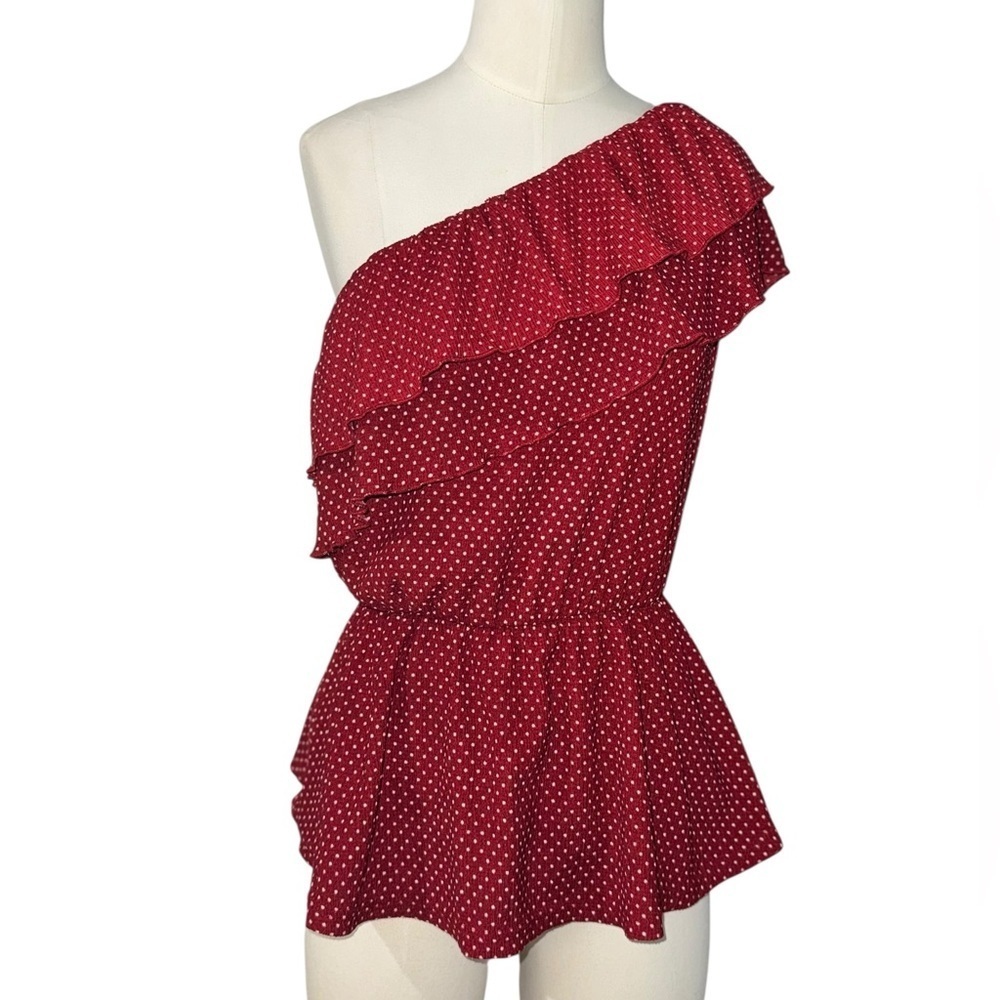 MAEVE - Rita Ruffled One-Shoulder Top - Picture 3 of 8